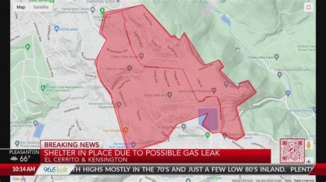 Gas leak in El Cerrito and Kensington prompts shelter-in-place